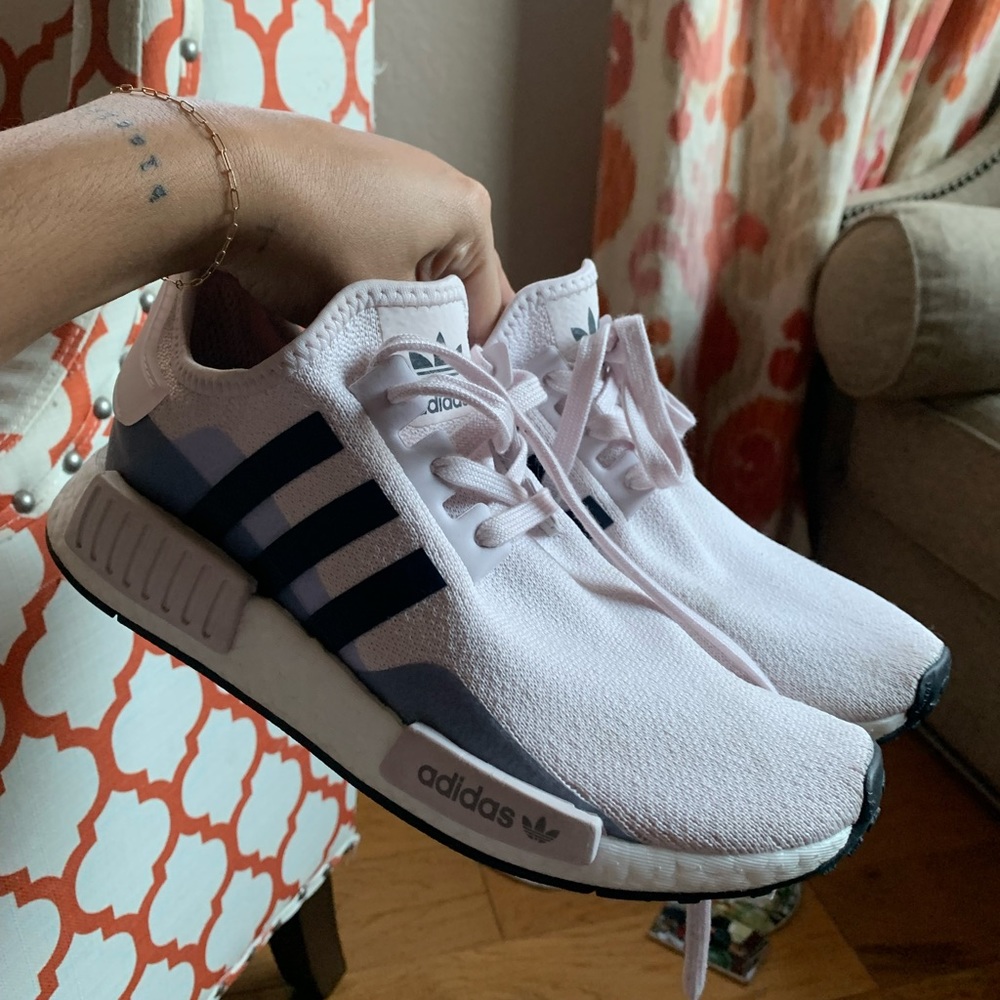 blush pink adidas